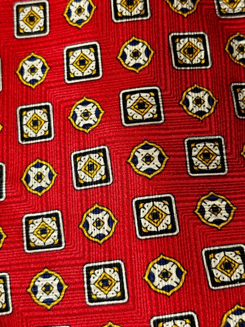 Vintage 90s Silk Tie Laurent Benon